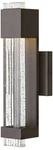Hinkley Glacier 15 1/2" High Bronze Led Outdoor Wall Light. Fixed Price $449.00.