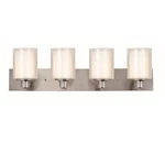 Design House 579318 Nickel Penn 4-LIGHT 31-7/8"W Bathroom Vanity. Fixed Price $372.56.