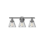Globe Electric Parker 3-LIGHT Chrome Wall Sconce 51445. Fixed Price $106.99.