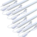 Pack Led T5 Integrated Single Fixture 4FT 20W Shop Light 6500K Superbright. Fixed Price $42.99.