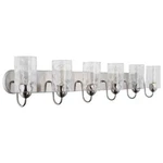 Kira Home Armada Ii 48" 6-LIGHT Modern Over Mirror Vanity Bathroom Bn/cb. Fixed Price $84.00.