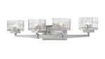 Z-lite 1927-4V Rubicon Light 30"W Vanity Nickel. Fixed Price $217.00.