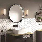 Forte Lighting 55007-01-55 Morgan Wall Sconce Brushed Nickel. Fixed Price $63.90.