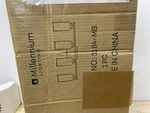 Millennium 3184-MB Transitional 4-LIGHT Vanity, Durham Collection, Matte Black. Fixed Price $122.99.