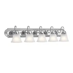 5 Light Bath Vanity Approved For Damp Locations - With Traditional Inspirations. Fixed Price $119.97.