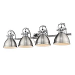 Golden Duncan 4-LIGHT Bathroom Vanity In Chrome. Fixed Price $329.99.