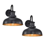 Outdoor Gooseneck Barn Lights, Farmhouse Wall Sconces, Rustic Exterio.... Fixed Price $118.32.