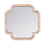 Varaluz Swiss 36X36 Wall Mirror, Poplar Burl/brass - 455MI36B. Fixed Price $999.00.