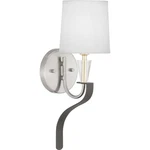 Progress Lighting P710046 Nickel Nealy Single 17"H Wall Sconce. Fixed Price $25.23.