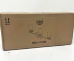 Trans Globe Mod Pod 22 In. 3-LIGHT Oil Rubbed Bronze Vanity Frosted Glass. Fixed Price $48.99.