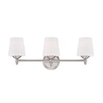 Designers Fountain Darcy Light Bath Bar, Brushed Nickel 15006-3B-35. Fixed Price $120.00.