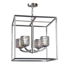Woodbridge Lighting Art Glass 1-LIGHT Mini-pendant Hiatus/satin Nickel. Fixed Price $112.68.