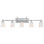 Quoizel NL8605 Nicholas 42"W Bathroom Vanity Lights - Chrome. Fixed Price $360.79.
