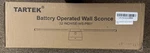 Wall Sconces Set Of Two, Rechargeable 32 Inch, Black Tartek. Fixed Price $122.00.