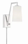 Crystorama Lighting Group AVO-B4201 Avon 12" Tall Wall Sconce Nickel. Fixed Price $158.40.