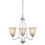 Westinghouse Clinton 3-LIGHT Satin Nickel Chandelier 62269. Fixed Price $32.79.