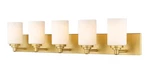 Z-lite 485-5V Soledad Light 39"W Vanity Gold. Fixed Price $268.60.