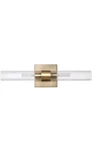 Globe Electric 63000052 18" 2-LIGHT Vanity Light, Matte Brass Finish. Fixed Price $35.10.