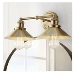 Jonathan JYL7430A August 17.5" 2-LIGHT Metal Shade Farmhouse Sconce Contemp.... Fixed Price $39.90.