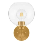 Hampton Bay Vista Heights 8 In. 1-LIGHT Aged Brass Vanity Fixture. Fixed Price $25.99.