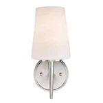 Bel Air Lighting Horizon 1-LIGHT Brushed Nickel Indoor Wall Sconce Frosted Glass. Fixed Price $29.95.