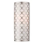 Livex Lighting 41100 Arabesque 13" Tall Commercial Wall Sconce - Nickel. Fixed Price $187.96.