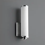 Tempus Wall Sconce In Polished Nickel. Fixed Price $209.00.