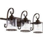 Quorum 5073-3-39 San Miguel 26.75" 3-LIGHT Bath Vanity Vintage Copper. Fixed Price $304.00.