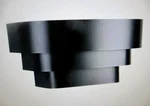 Progress Lighting 14 In. 1-LIGHT Black Wall Sconce With Metal Shade Open Box. Fixed Price $34.99.