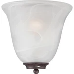 Nuvo Empire 1 Light Wall Sconc, Alabaster Glass, Old Bronze 60-5374. Fixed Price $73.99.