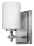 Hinkley Lighting 57550 Laurel 1 5"W Bathroom Sconce - Nickel. Fixed Price $92.65.