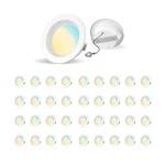 4 Inch Led Recessed Lighting 5CCT Retrofit Can Cri 90 2700K-5000K.... Fixed Price $224.95.
