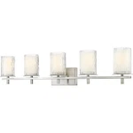 Z-lite 1949-5V-BN Grayson Light 40 Inch Brushed Nickel Vanity Wall. Fixed Price $428.00.