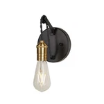 Forte Lighting Inc Essy 1-LIGHT Black And Soft Gold Ada Compliant Wall Sconce. Fixed Price $30.00.