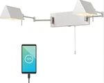 Jonathan JYL6016B Arlo 54" 2-LIGHT Double Swing Arm Iron Led Wall Sconce. Fixed Price $69.99.