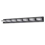 45 In. 7-LIGHTS Black Vanity Led Modern Lighting Bathroom Wall Sconce. Fixed Price $175.11.