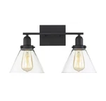 Savoy House Drake 18" 2-LIGHT English Bronze Vanity 8-9130-2-13. Fixed Price $128.11.