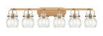 Innovations Lighting 423-6W-10-46 Pilaster Ii Sphere Vanity. Fixed Price $1005.40.