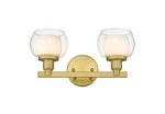 Innovations Lighting 330-2W-7-15 Cairo Vanity 15"W Satin Gold /. Fixed Price $149.60.