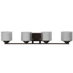 Sunset Lighting 4-LIGHT 100W Mb Vanity, Provincial Bronze F17014-64. Fixed Price $59.99.
