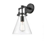 Innovations Lighting 411-1W-BK-8CL Restoration Newton Wall Sconce Matte Black. Fixed Price $20.67.