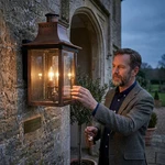 Quoizel CM8410 Chalmers Light 21 Tall Outdoor Wall Sconce With Clear Glass. Fixed Price $539.34.