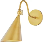 Mitzi Lupe Brass Wall Sconce H285101-AGB Elegant Lighting Fixture. Fixed Price $416.99.