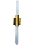 Matteo, W65802AG, Aydin, Aged Gold Brass, Led Wall Sconce Lighting - New Box. Fixed Price $87.99.