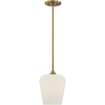 Savoy House Lighting 7-6036-1-322 Octave Pendant Warm Brass. Fixed Price $188.00.