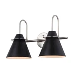 Canarm Talia Light Vanity, Brushed Nickel/matte Black - IVL1076A02BKN. Fixed Price $139.99.