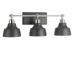 Progress Lighting P300041-009 Bramlett Bathroom Vanity Brushed Nickel. Fixed Price $95.99.