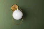 Mitzi Babette H493101-AGB Wall Sconce Aged Brass Light By Hudson Valley. Fixed Price $75.99.