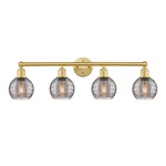 Innovations Lighting 616-4W 10 33 Athens Deco Swirl Vanity Satin Gold /. Fixed Price $600.60.