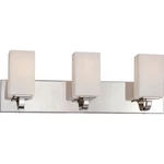 Nuvo Lighting 60/5183 Vista 23-3/8"W Bathroom Vanity Nickel. Fixed Price $271.99.